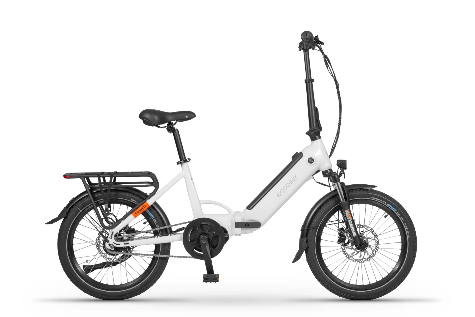 Ecobike Rhino Cruise biały Rower Elektryczny składany