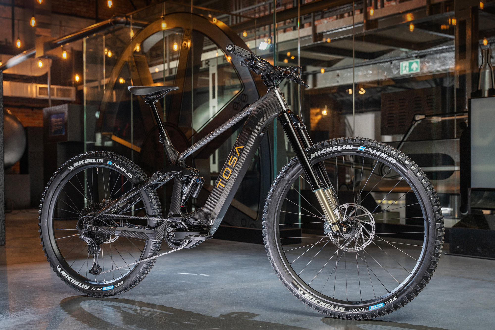 TOSA Mate_carbon MTB Fully Carbon e mountainbike