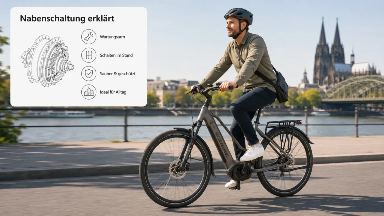 E-Bike Nabenschaltung erklärt: Vorteile, Nachteile und passende Modelle