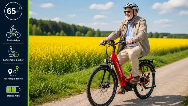 E-Bike Tiefeinsteiger für Senioren: Welches Modell passt zu Beweglichkeit, Alltag und Touren?