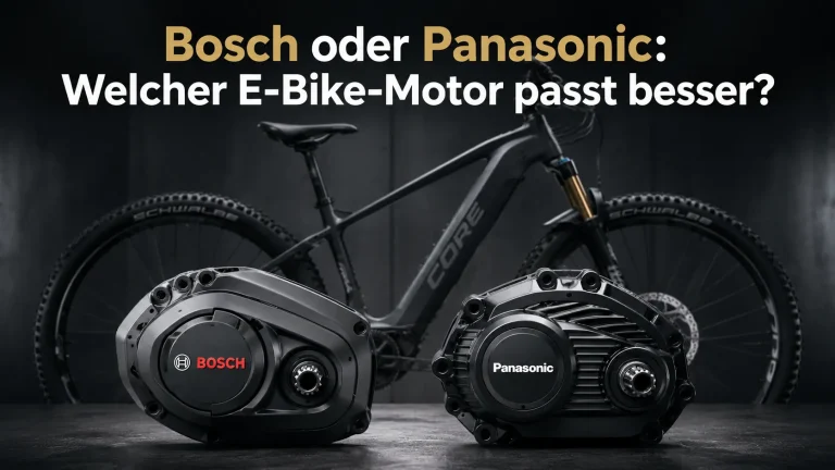 Bosch oder Panasonic: Welcher E-Bike-Motor passt besser?