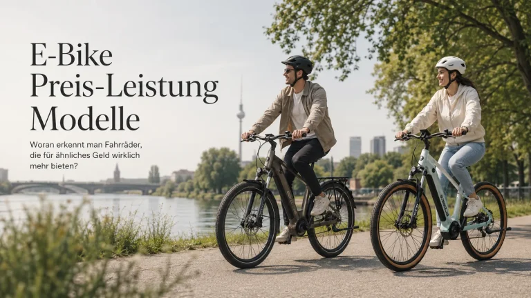 E-Bikes mit guter Preis-Leistung: Unsere Sieger für City, Trekking, SUV, E-MTB und Klapprad